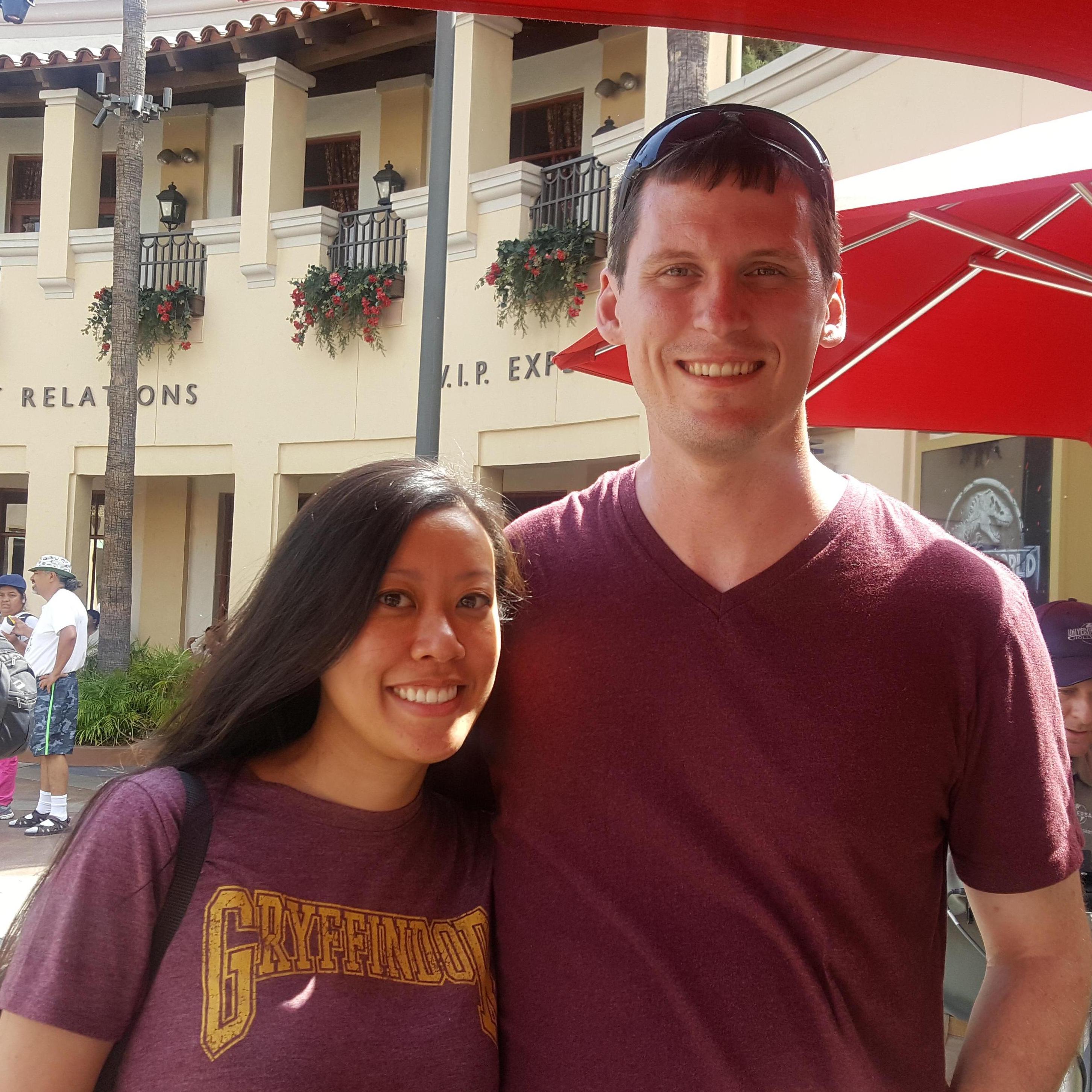 Our very first trip to Harry Potter world in 2017!