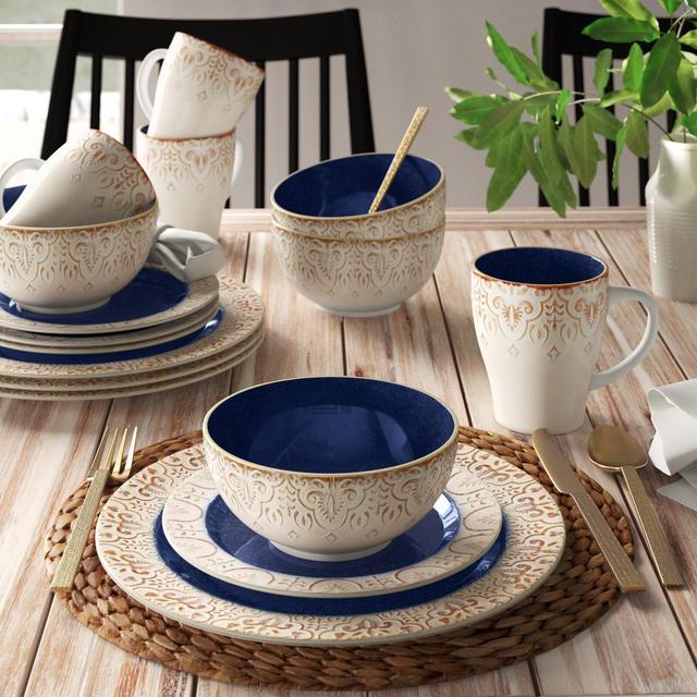 Dortch 16 Piece Full Set, Service for 4