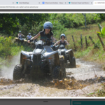 Montego bay ATV Quad safari at sandy bay ocean outpost