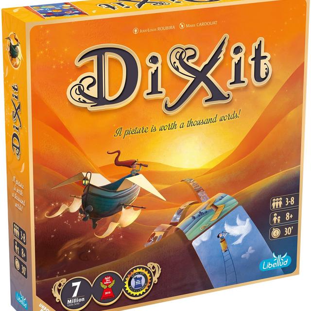 Dixit Board Game 2021 Refresh | Storytelling Game for Kids and Adults | Fun Family Party Game | Creative Kids Game | Ages 8+ | 3-8 Players | Average Playtime 30 Minutes | Made by Libellud