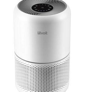 LEVOIT Air Purifier for Home Allergies Pet Hair in Bedroom, Covers Up to 1073 ft² by 56W High Torque Motor, AHAM VERIFIDE, 3-in-1 Filter with HEPA Sleep Mode, Remove Dust Smoke Odor, Core300-P, White