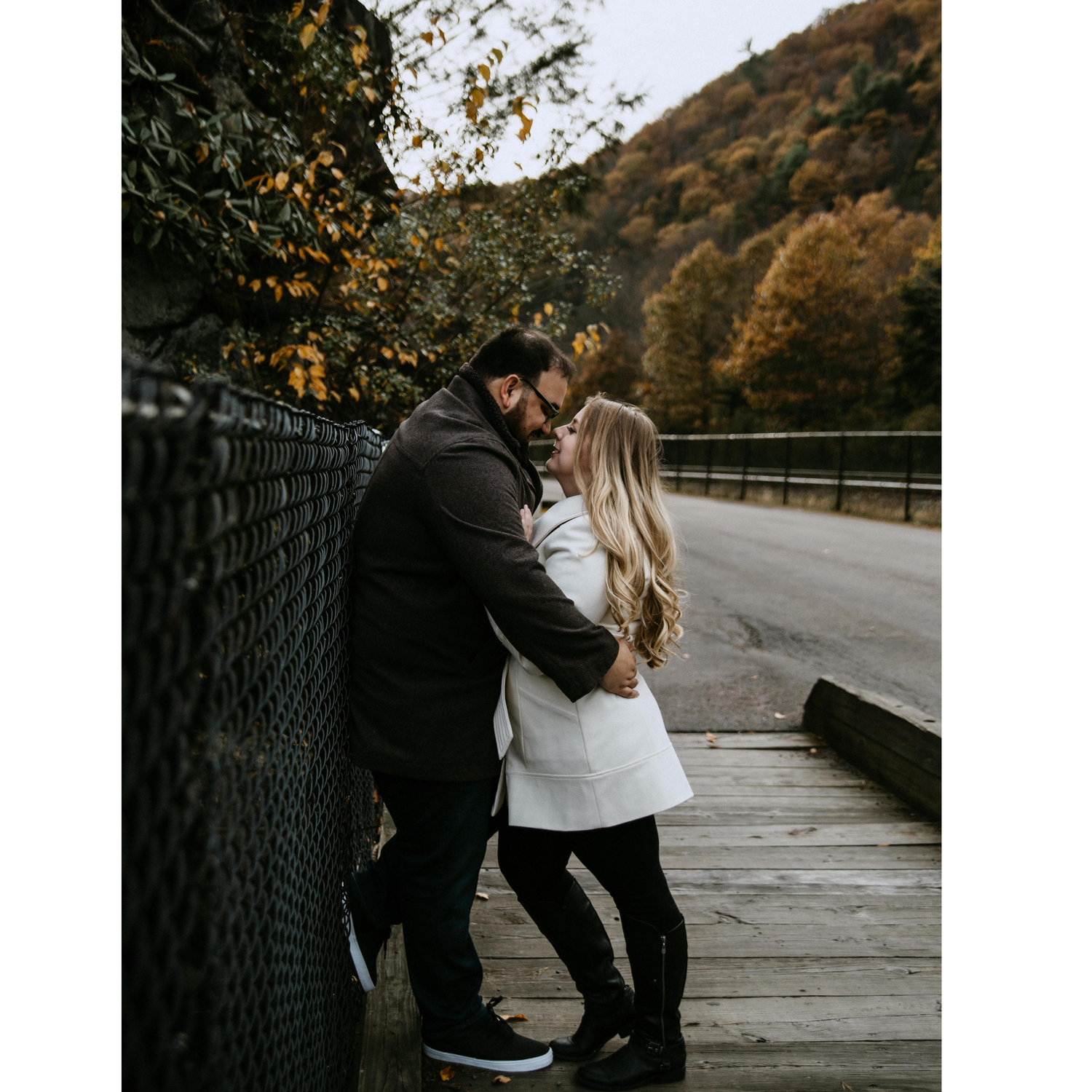 Engagement photo taken at Glen Onoko State Park
-Kristy Hoadley Photography