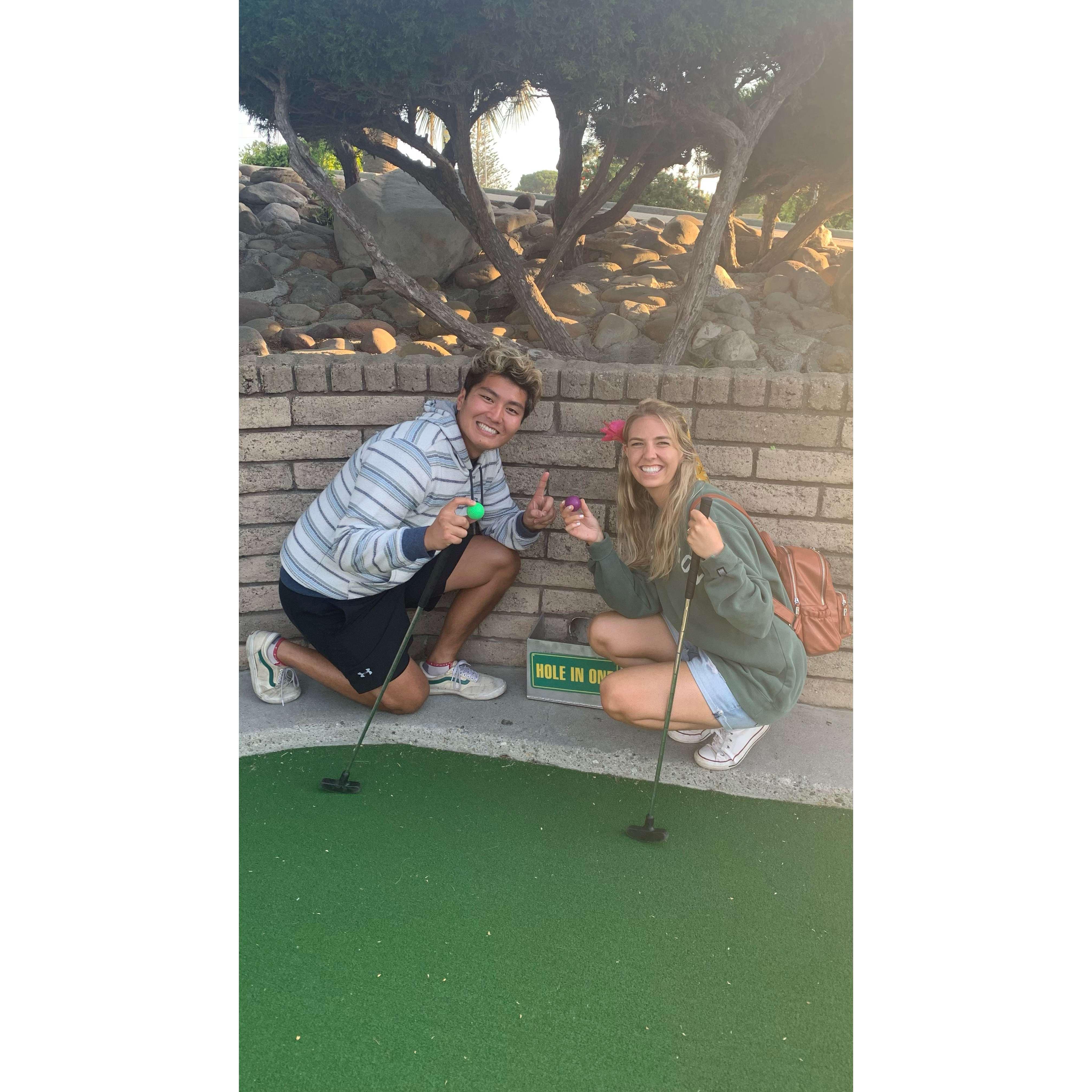 Double hole-in-ones!