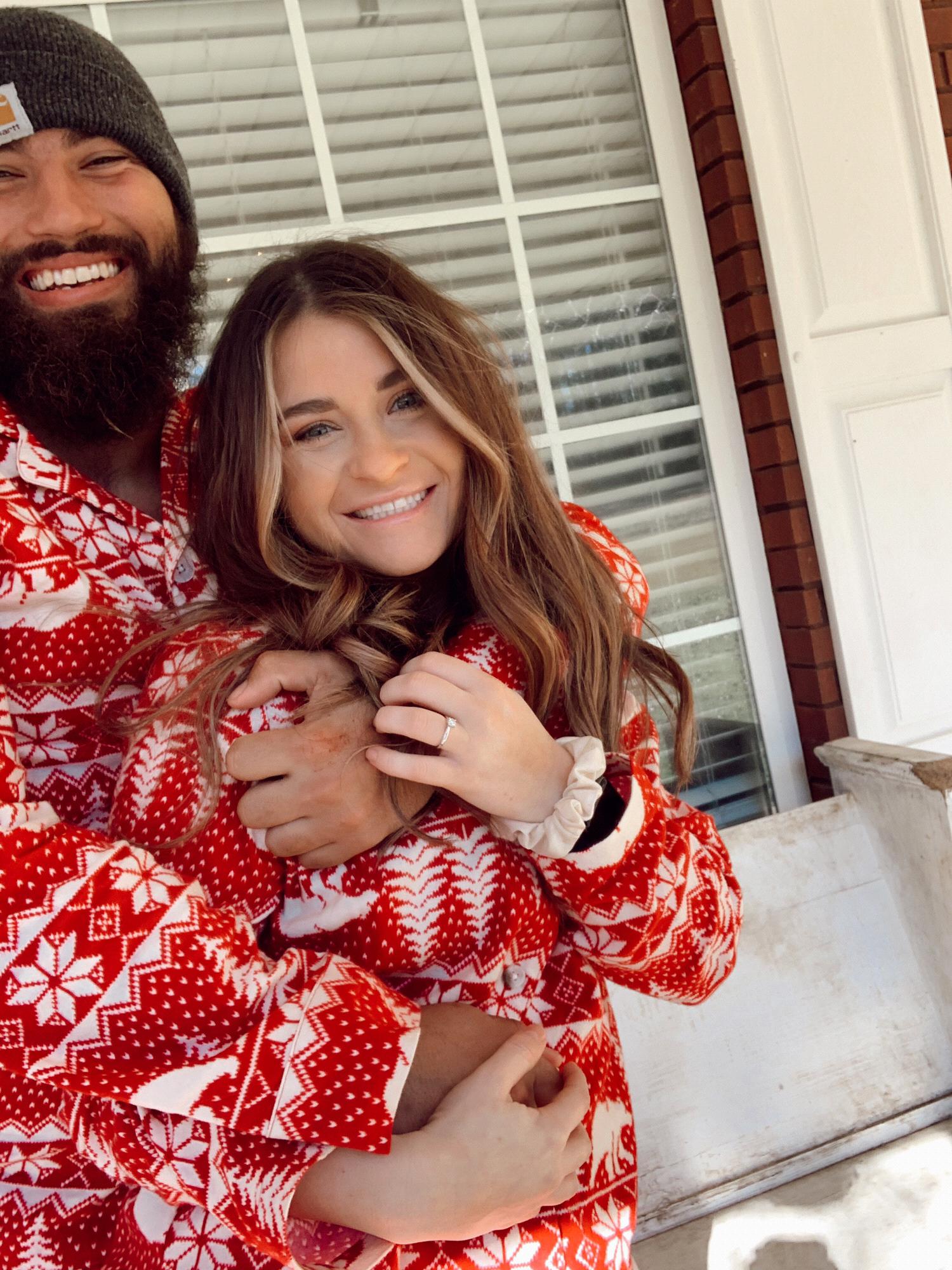 Matching Christmas pajamas!
