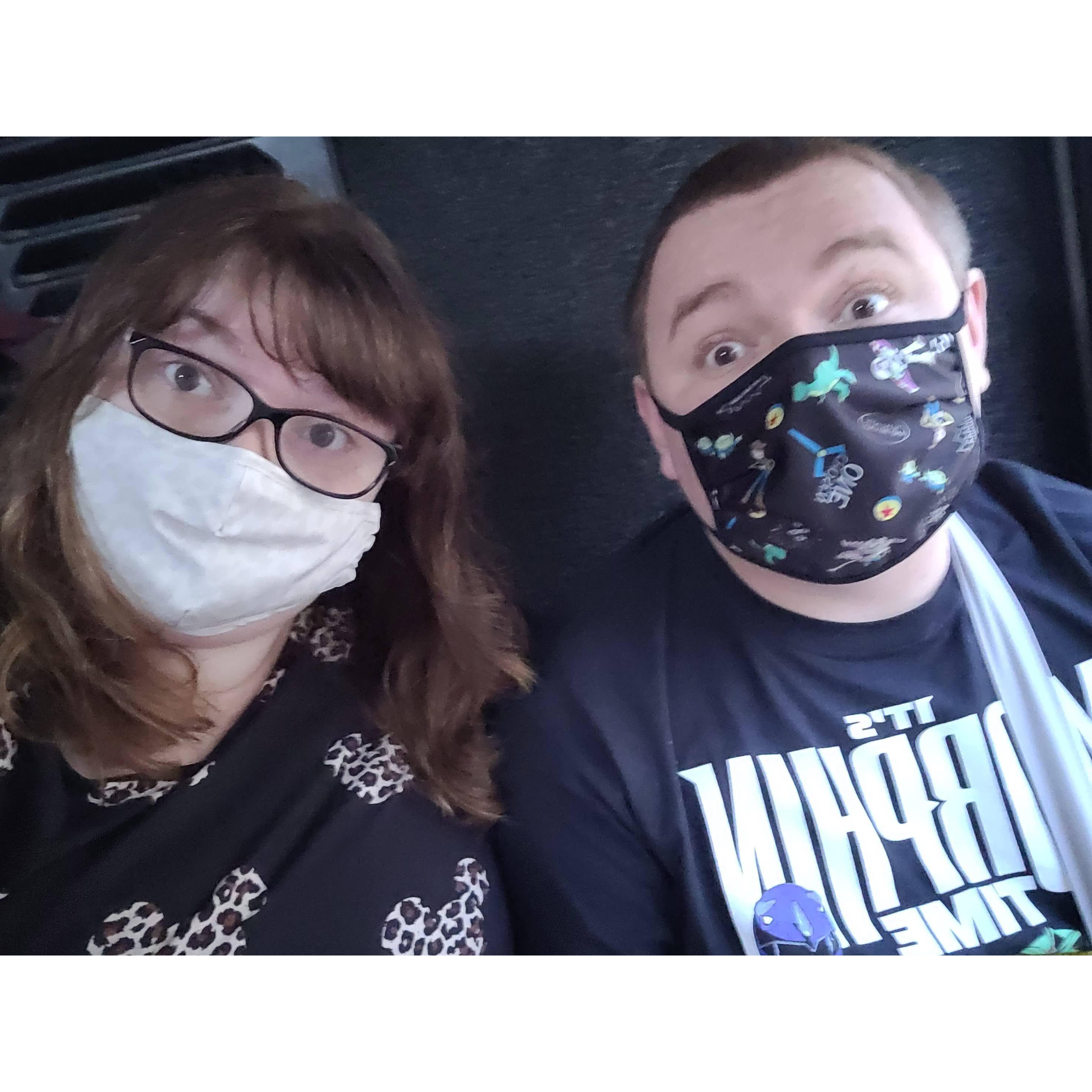 Covid Disney trip