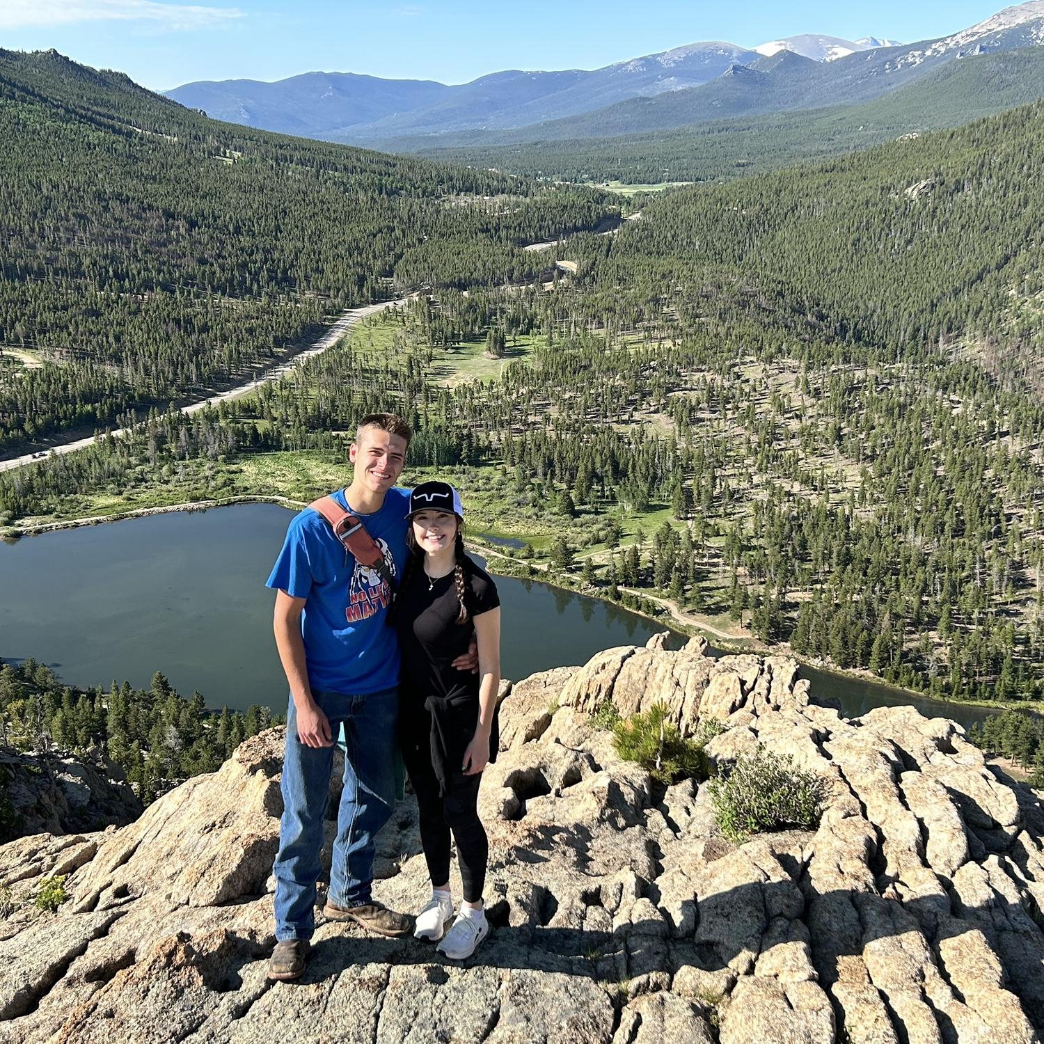 Made it to the top of the mountain 🏔️!!
