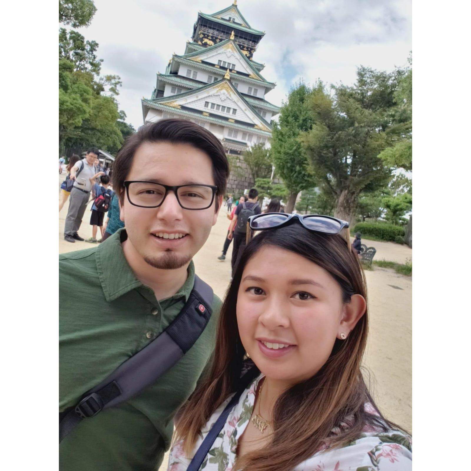 September 2019: This is Osaka Castle. We spent most of the trip walking to cultural sites and temples.