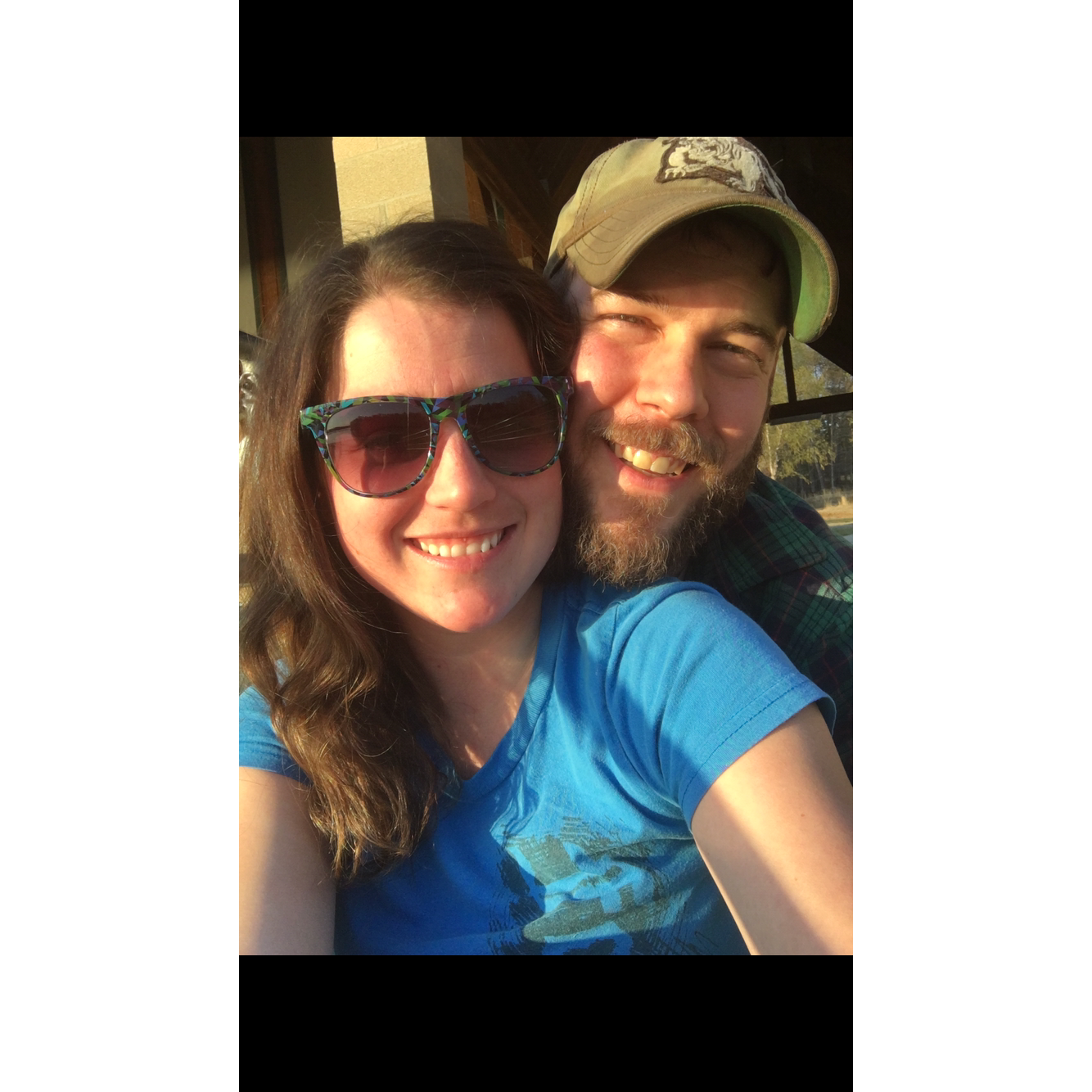 We love to spend time by the lake.