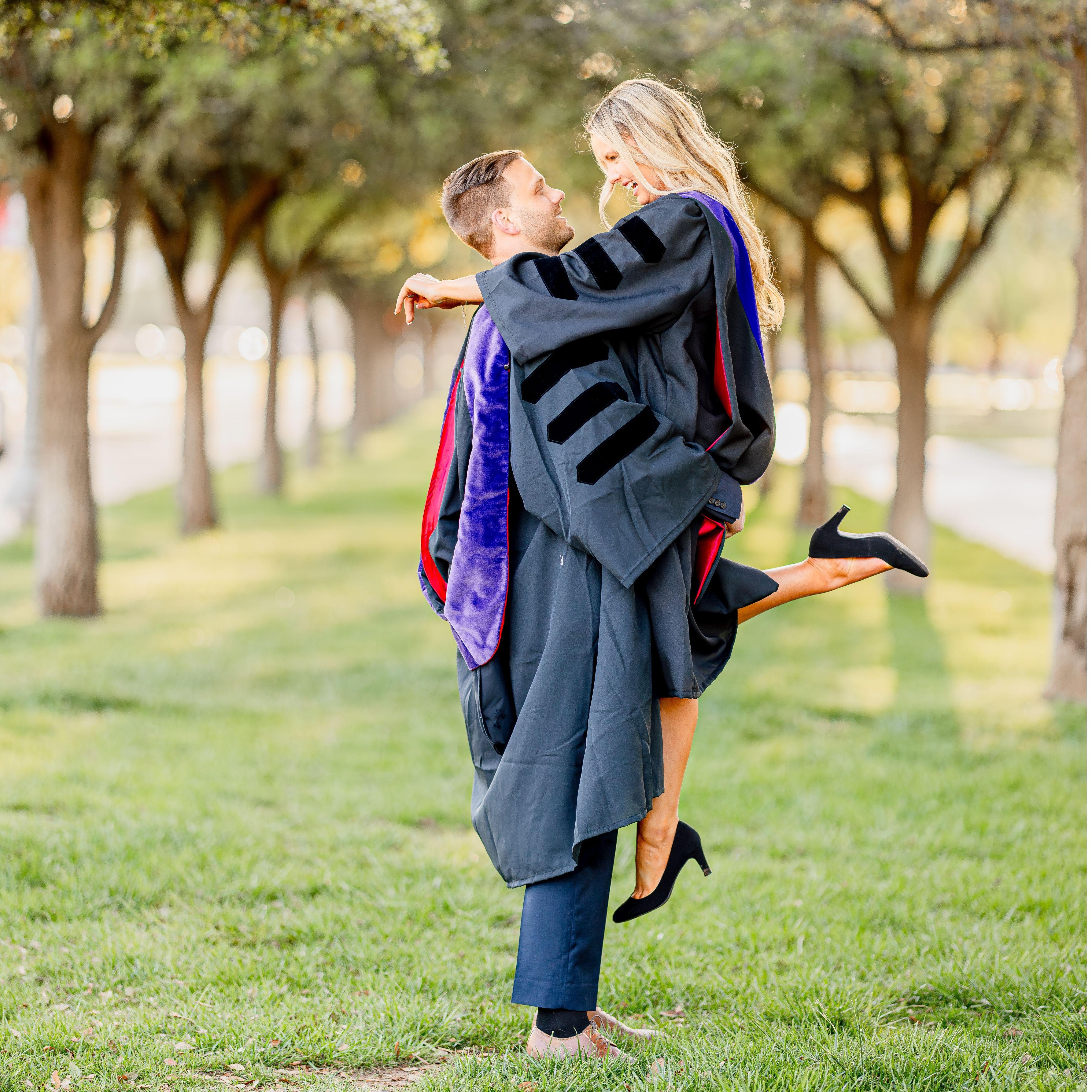 Our law school graduation photos.