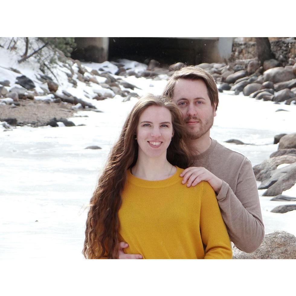 Freezing our butts off, but still lookin' cute! February 2020
