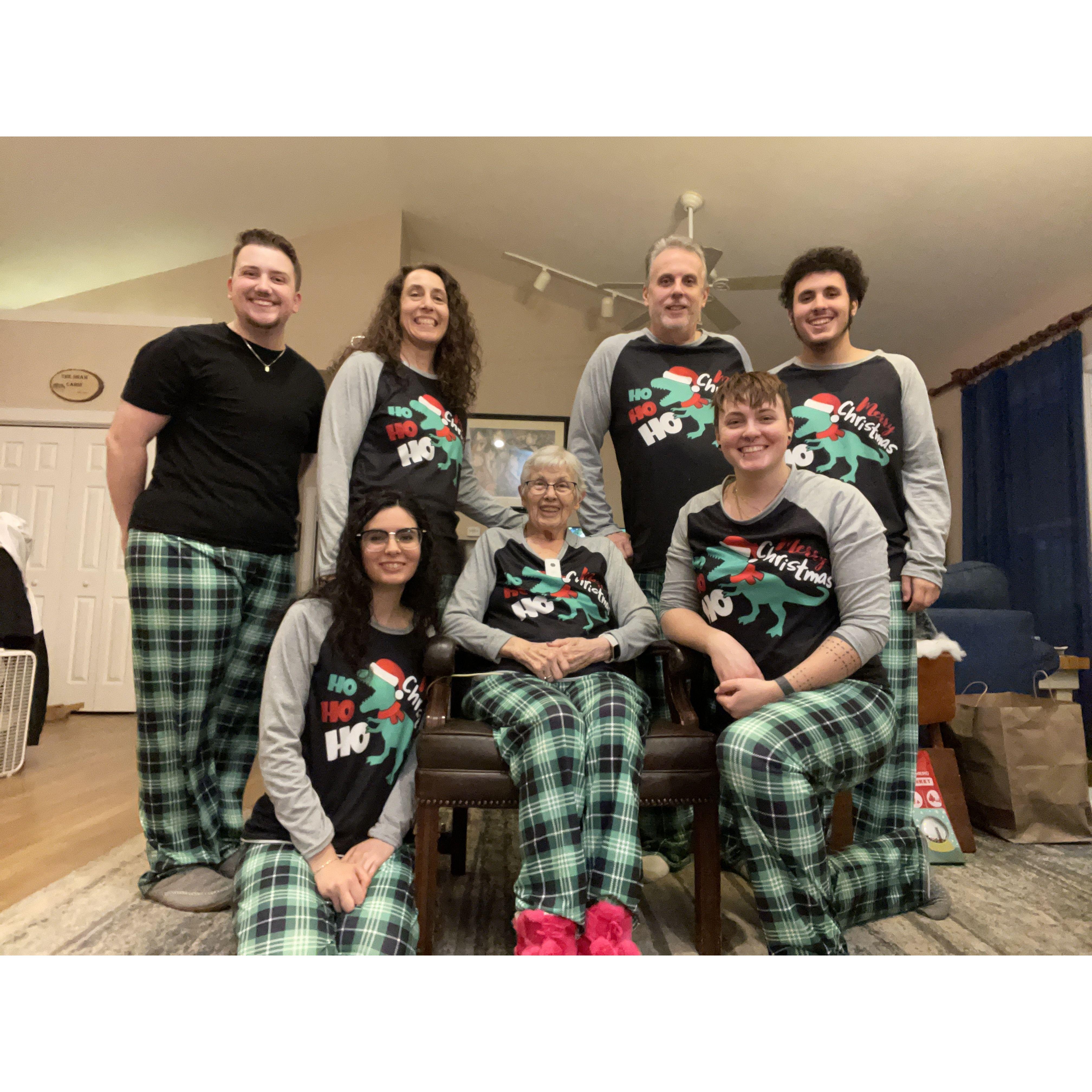 Family Christmas with Grandma Shaw