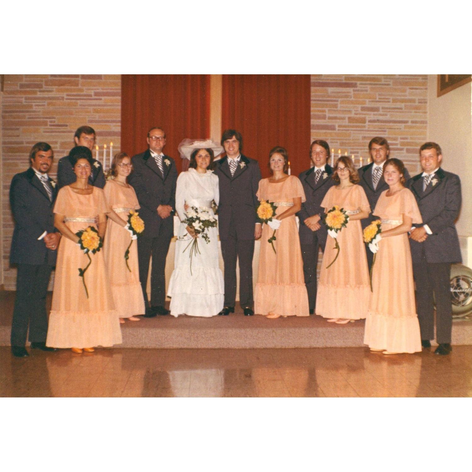 The wedding party