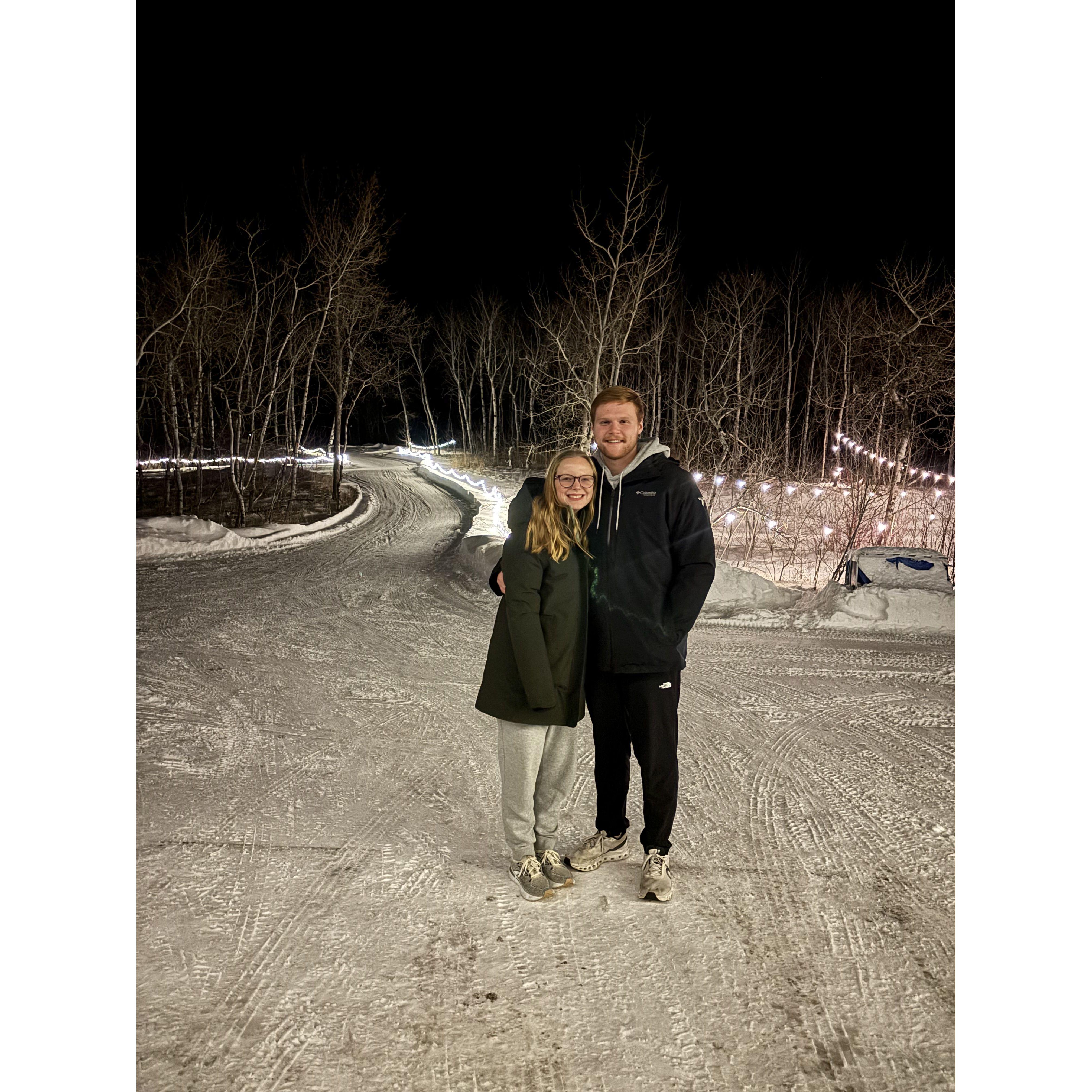 our last long distance visit!