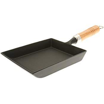 Iwachu Iron Tamagoyaki Omelette Pan, Black