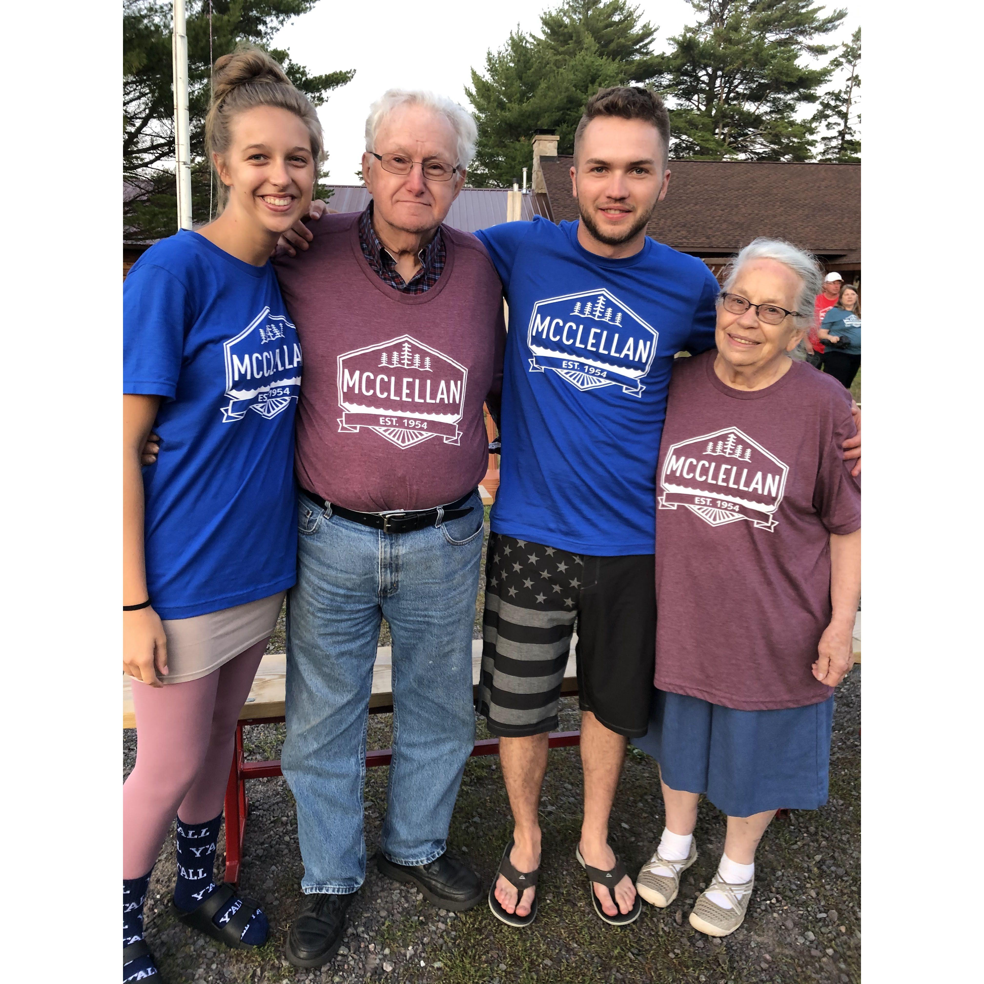 Spencers grandparents Ray and Norma!