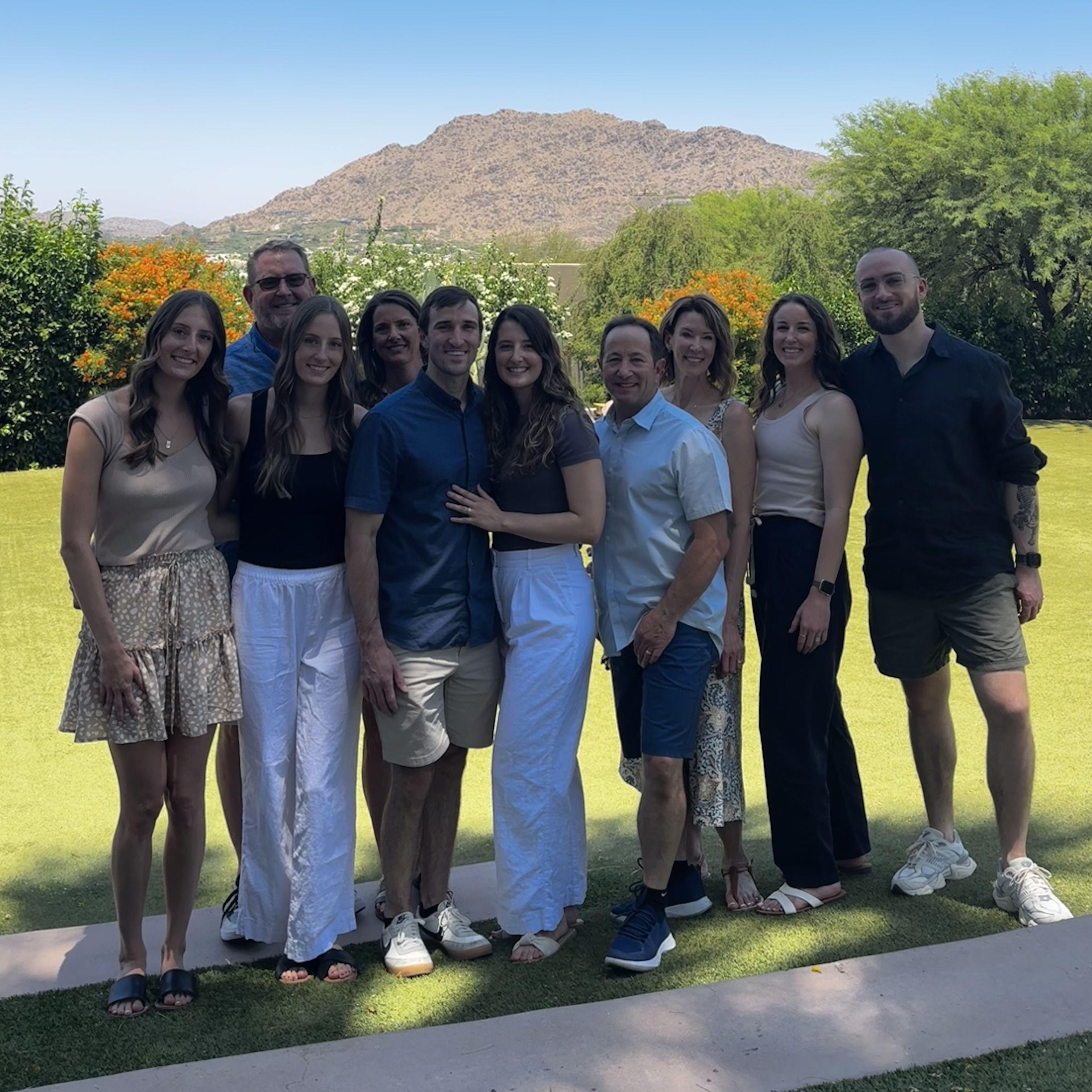 Celebrating our engagement with our family! - 6/15/2024