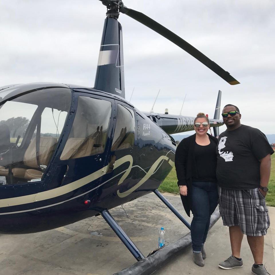 Nicole's Birthday Helicopter Ride March 2017