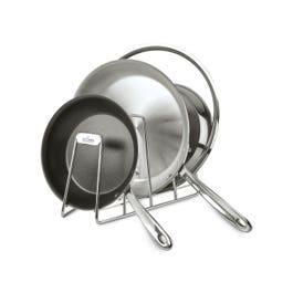 Stainless Steel Pot and Pan Organizer, 4-Slot