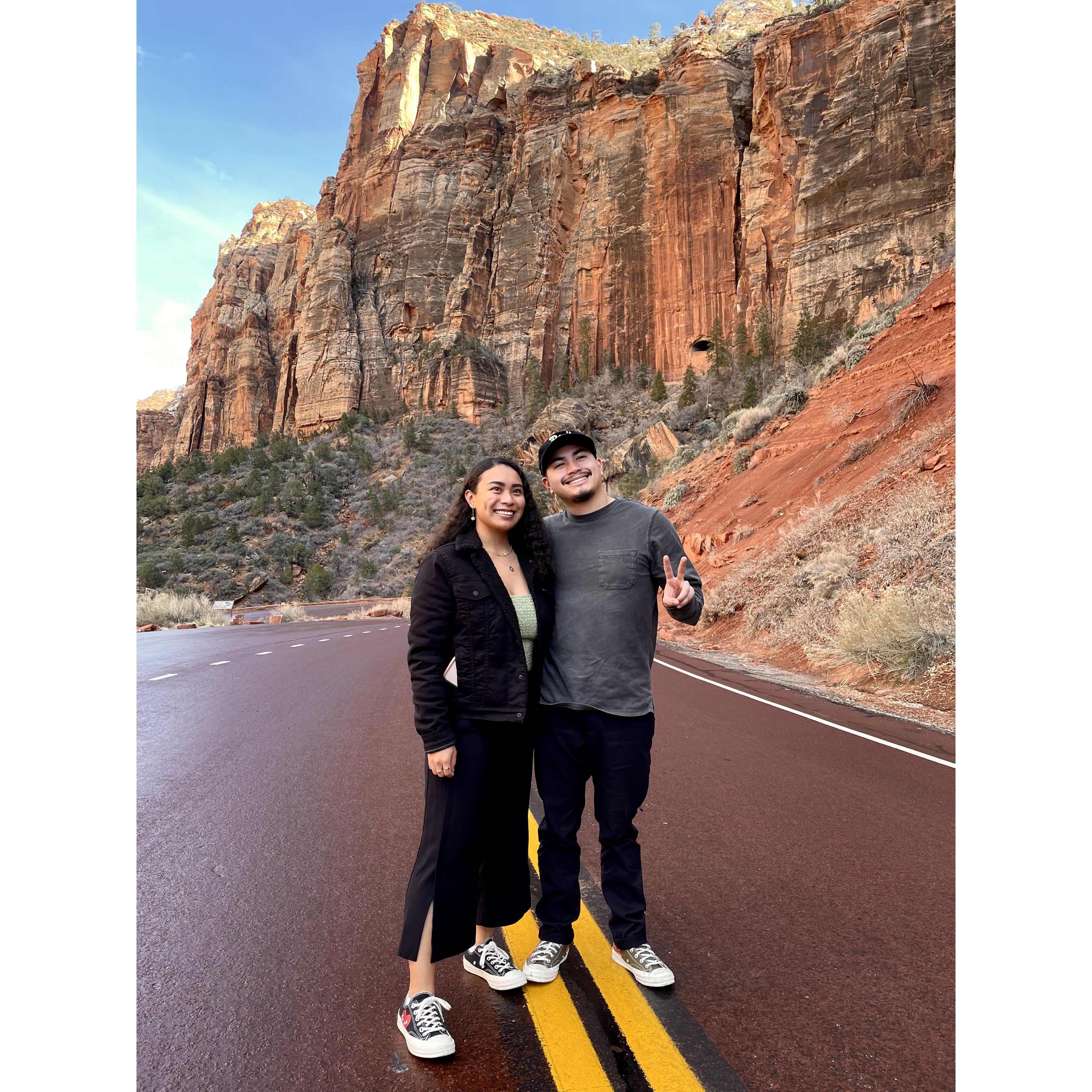 One of our favorites: Zion National Park