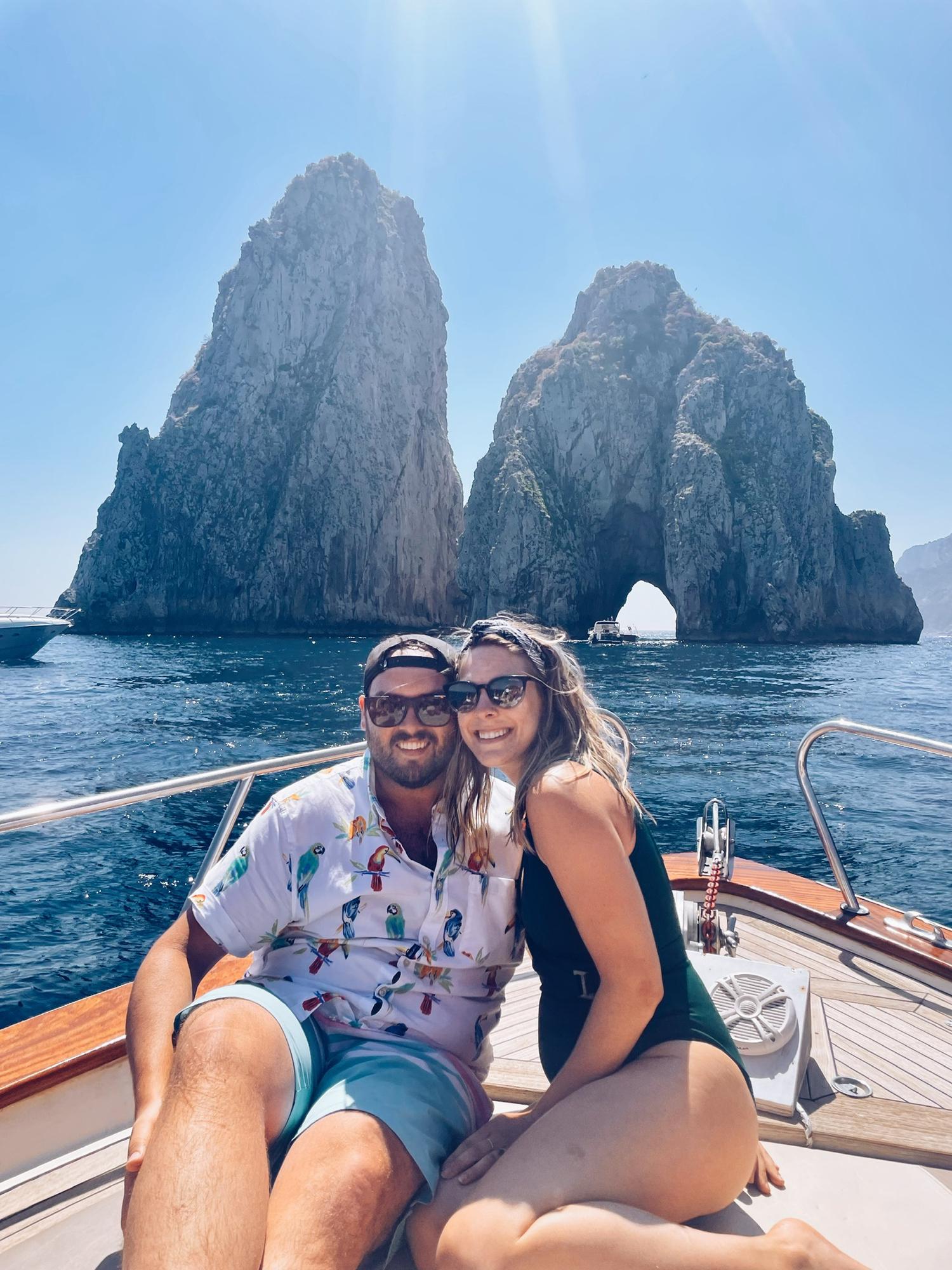 A highlight of our France/Italy trip was exploring the island of Capri by boat
