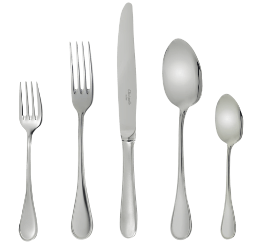 Christofle Albi Acier 5-Piece Place Setting