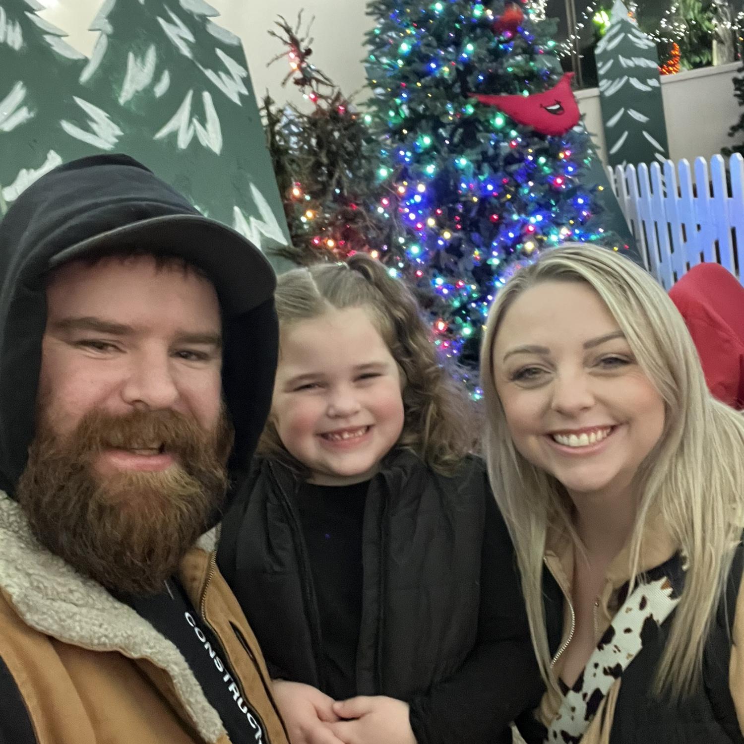 We got to see Bruce the Spruce at the Lights of Christmas