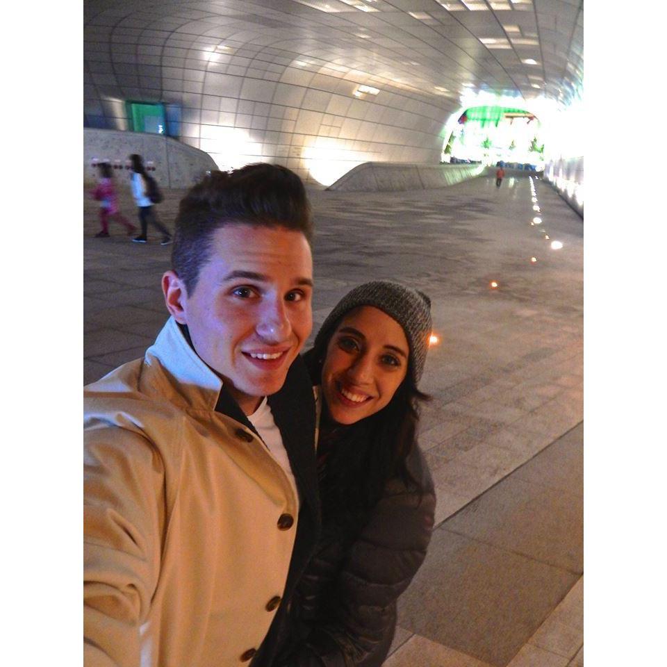 One of our favorite places to hang out in Seoul, the Dongdaemun Design Plaza. (Fall 2014)