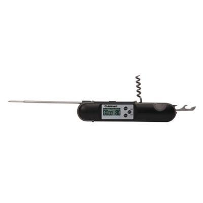 Cuisinart® Multi-Tool Instant Read Thermometer in Black/Silver