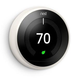 Nest Learning Thermostat 3rd Gen in Mirror Black