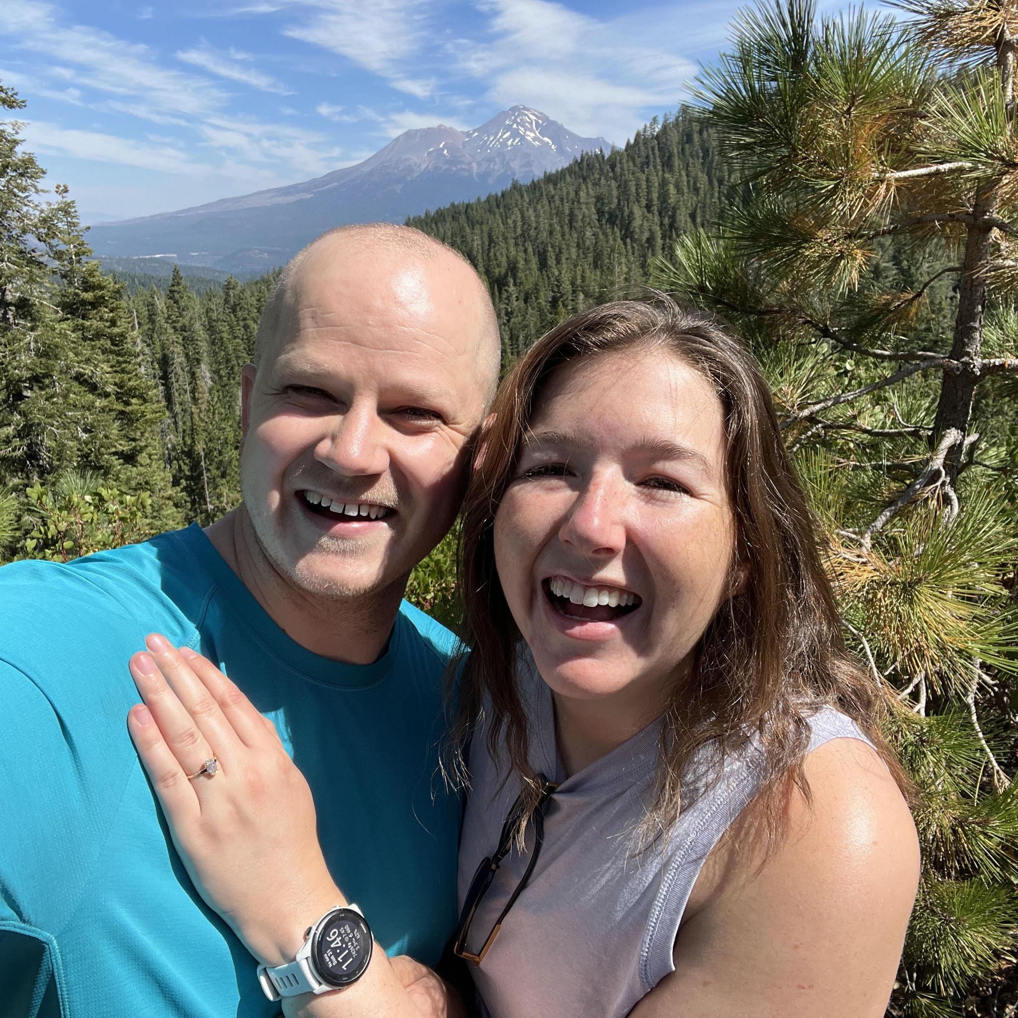 Mt Shasta 2025 - right after Youri proposed
