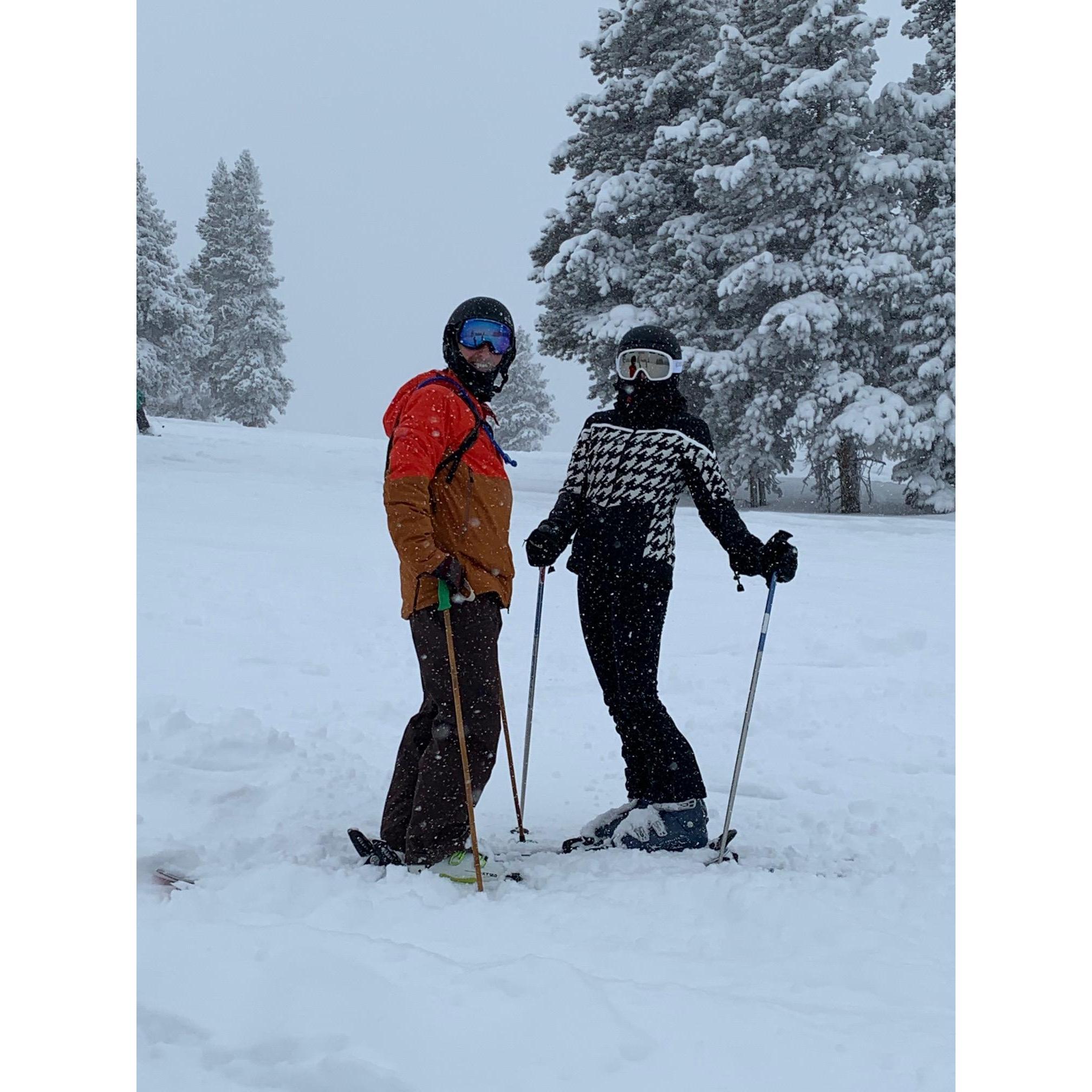 Skiing in Vail - February 2021