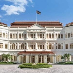 Buy us lunch at the Raffle's Hotel in Singapore!