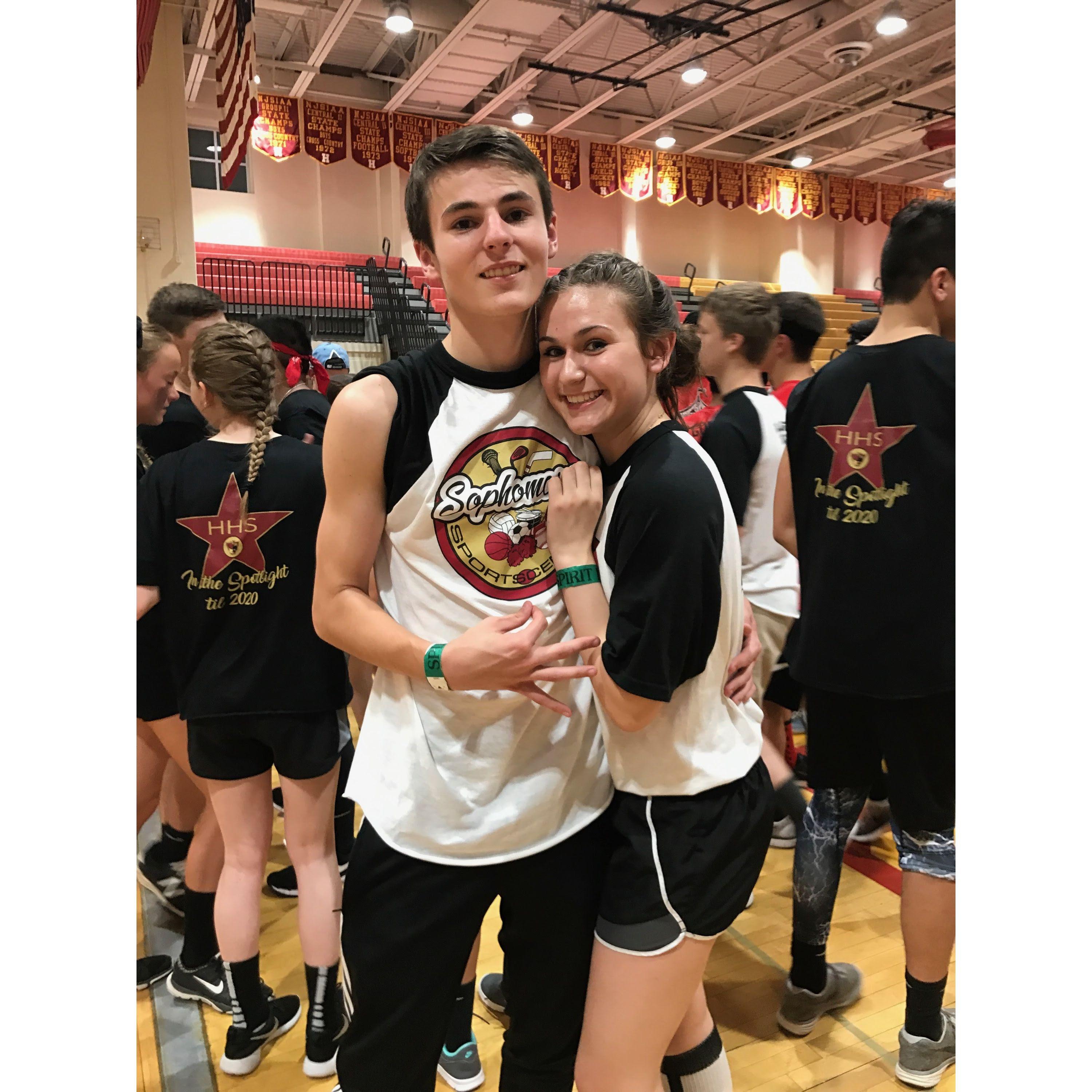 Sophomore Spirit Night at HHS (2017)