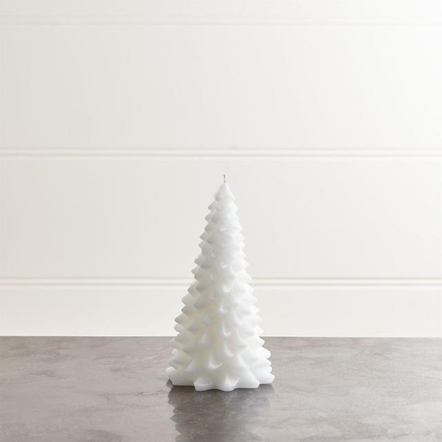 White 8" Tree Candle