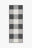 Buffalo Plaid Black & White Rug