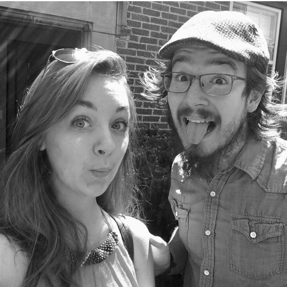Our 1st Anniversary! We were headed out to celebrate (i.e. to eat some yummy food, of course!) (2016)