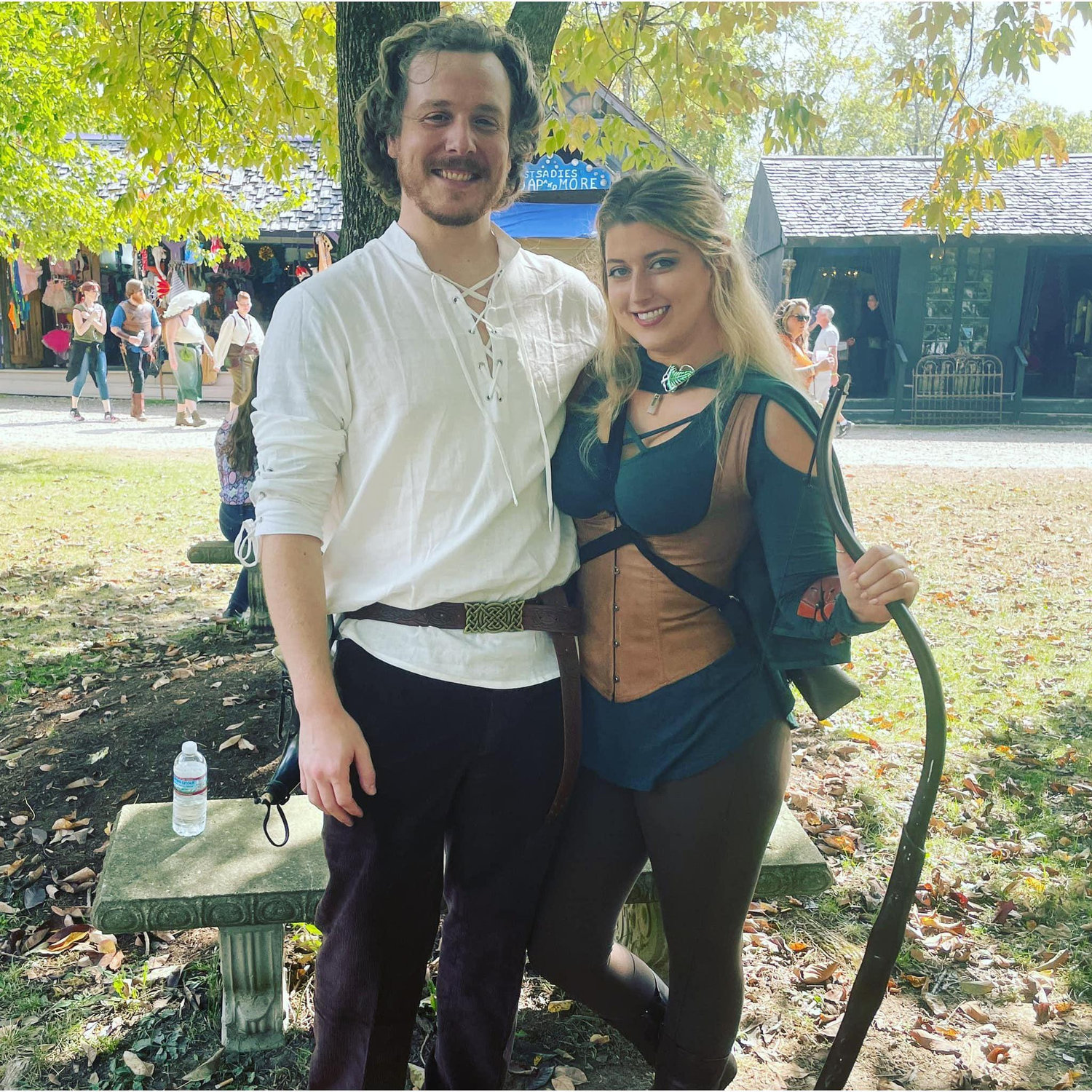 Our first Renaissance Faire together