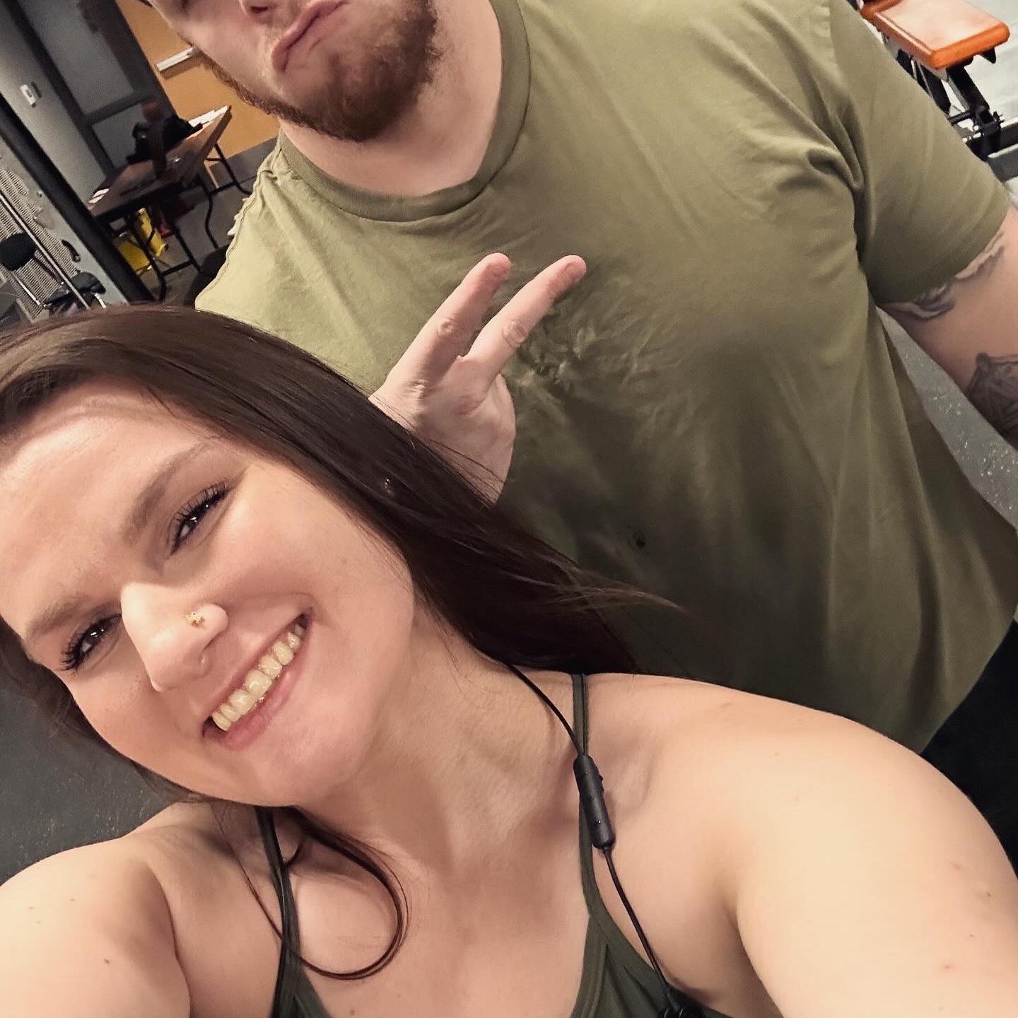 We love to lift together!
