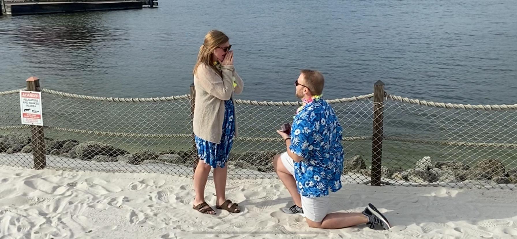 The Proposal at the Polynesian Resort
