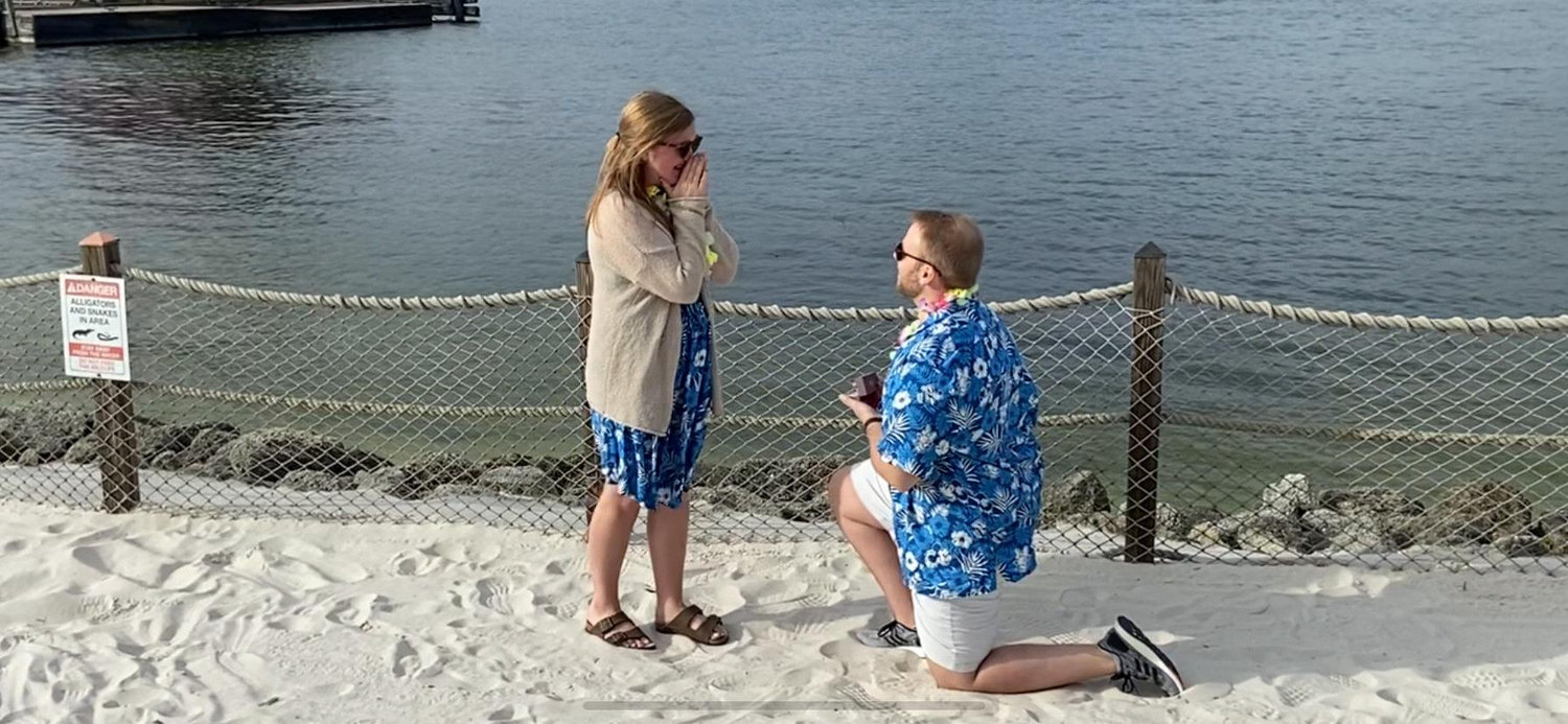 The Proposal at the Polynesian Resort