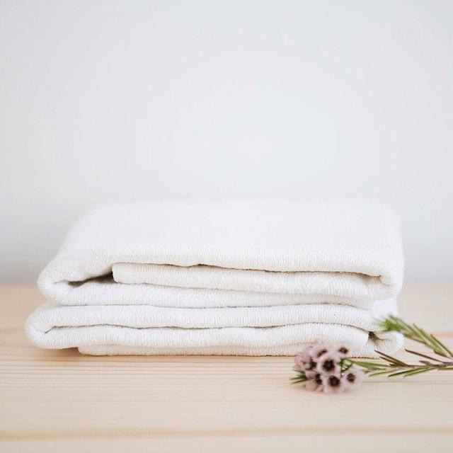 Hand-spun Ethiopian Cotton Hand Towel - Woven Weave