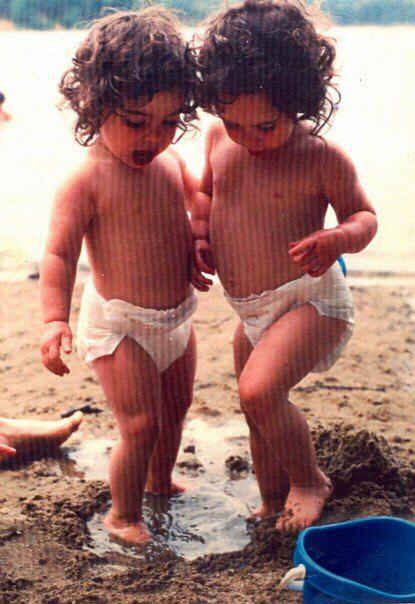 An early twin-argument over who could get ownership of this small puddle.