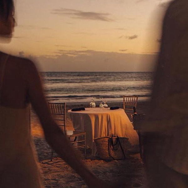 Private Candle Light Dinner on the Beach