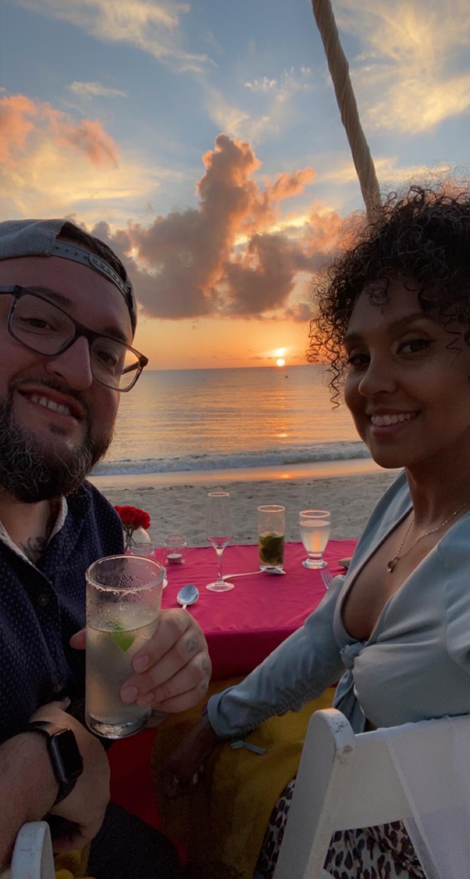 Birthday Beach Dinner in Cozumel