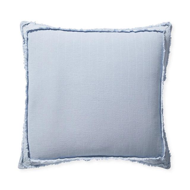 Mar Vista Matelassé Shams - Coastal Blue