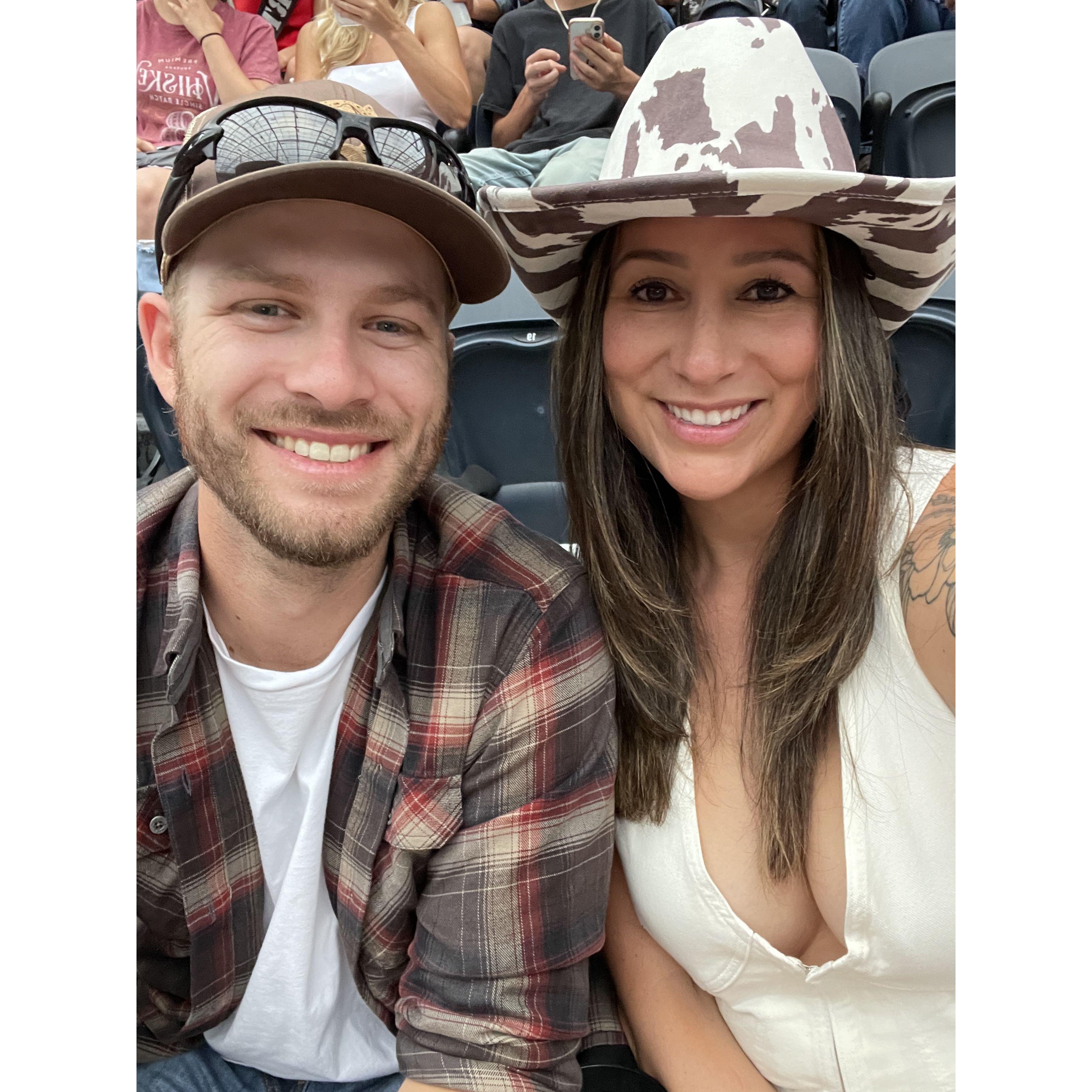 Our first concert together!