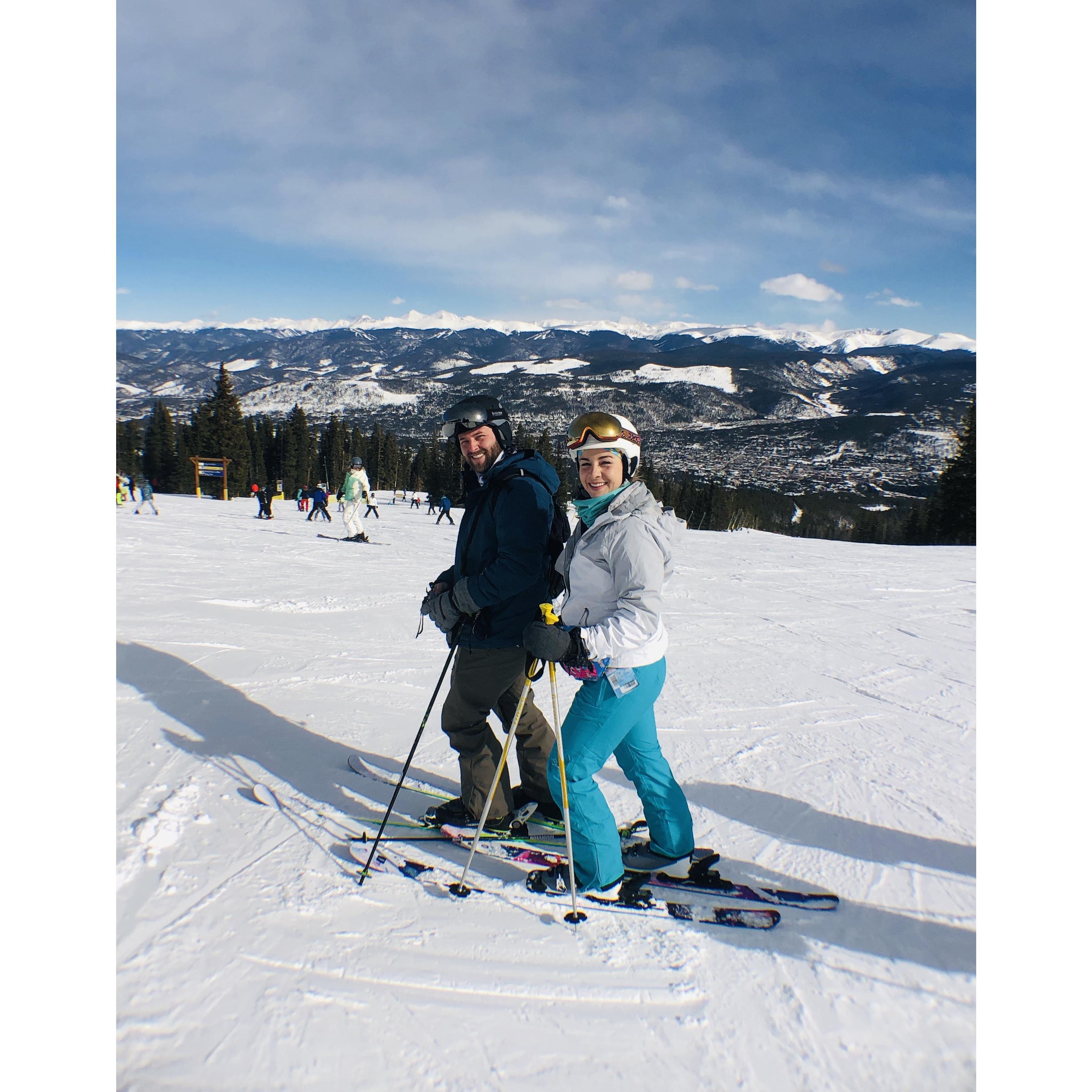 First ski trip to Breck!
