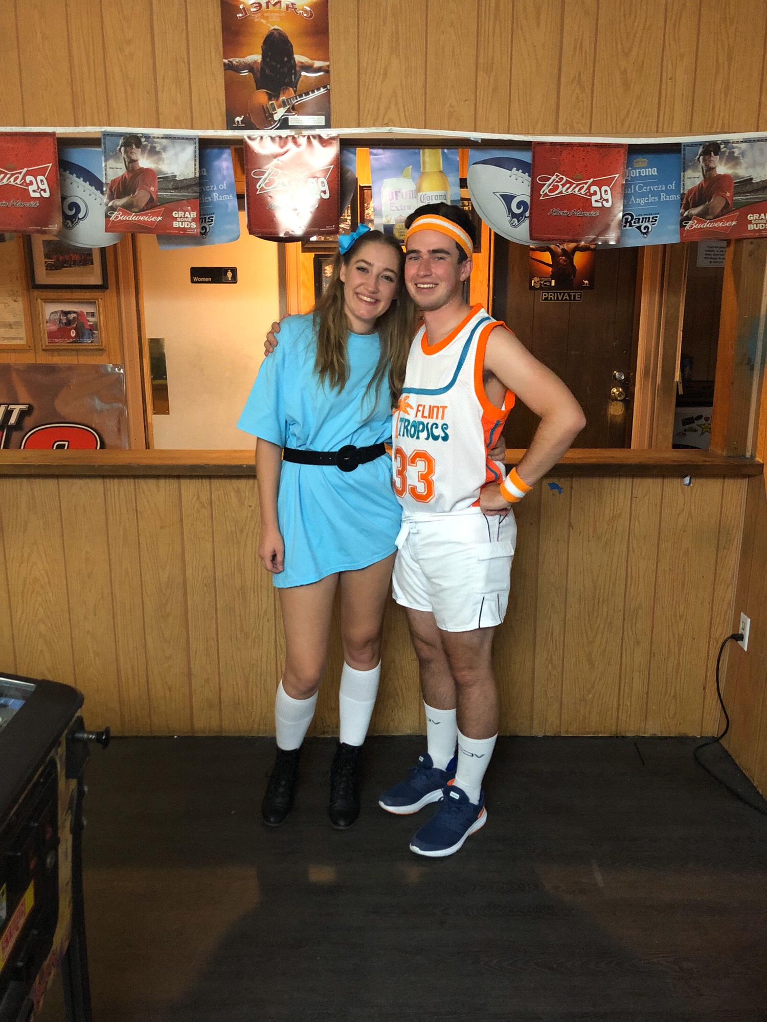 One of our first pictures and first Halloween
