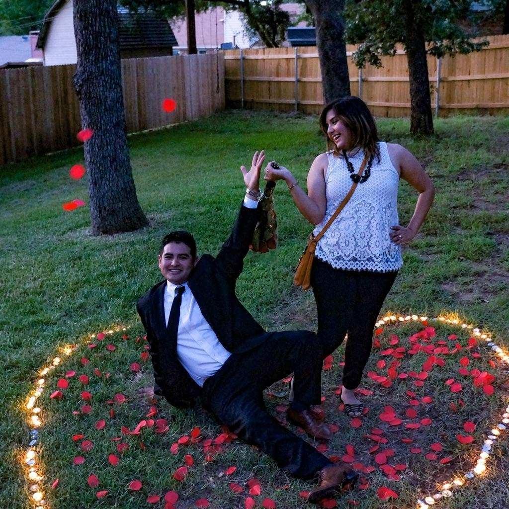 The proposal! I Said YES!!