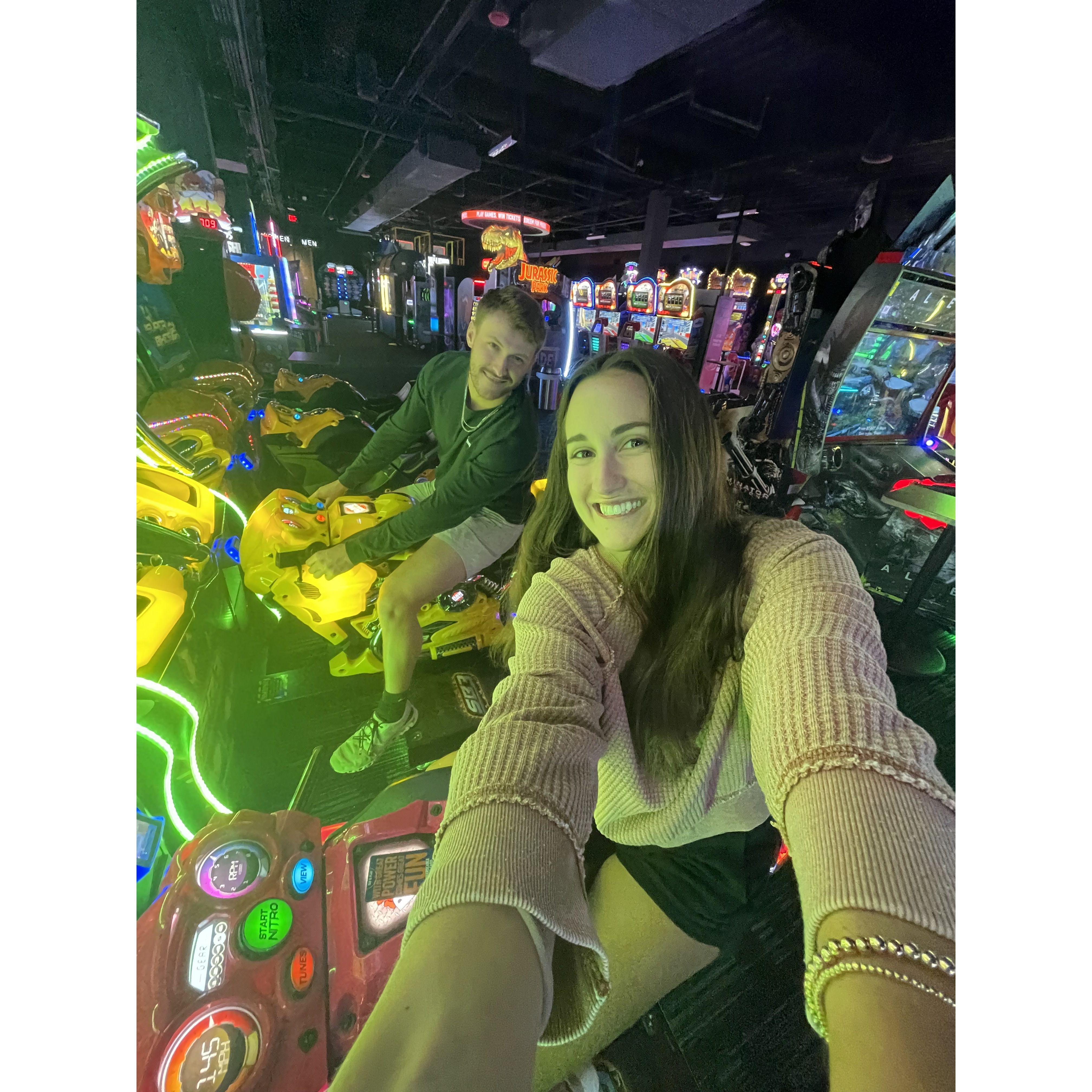 Connor and I love to do fun things together!